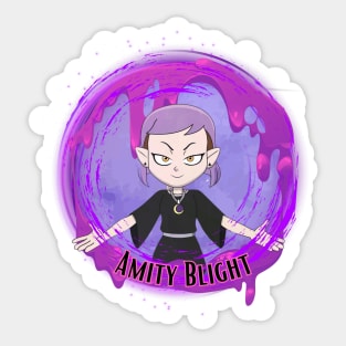 Amity Blight Sticker